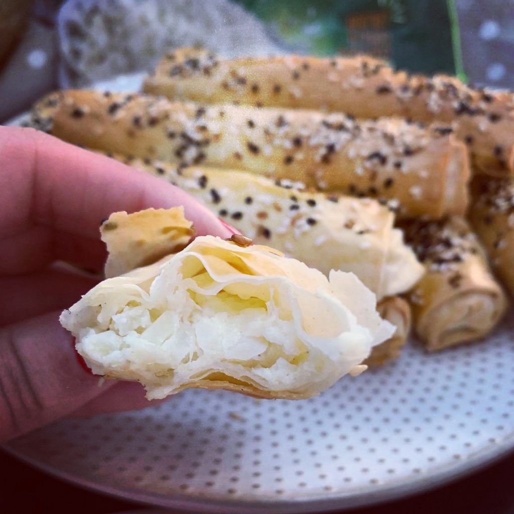 אצבעות פילו גבינה וכרובית